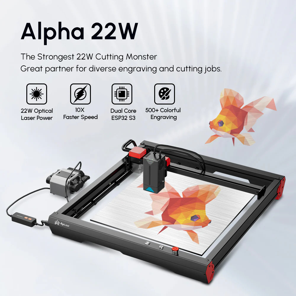 AlgoLaser Alpha 22W