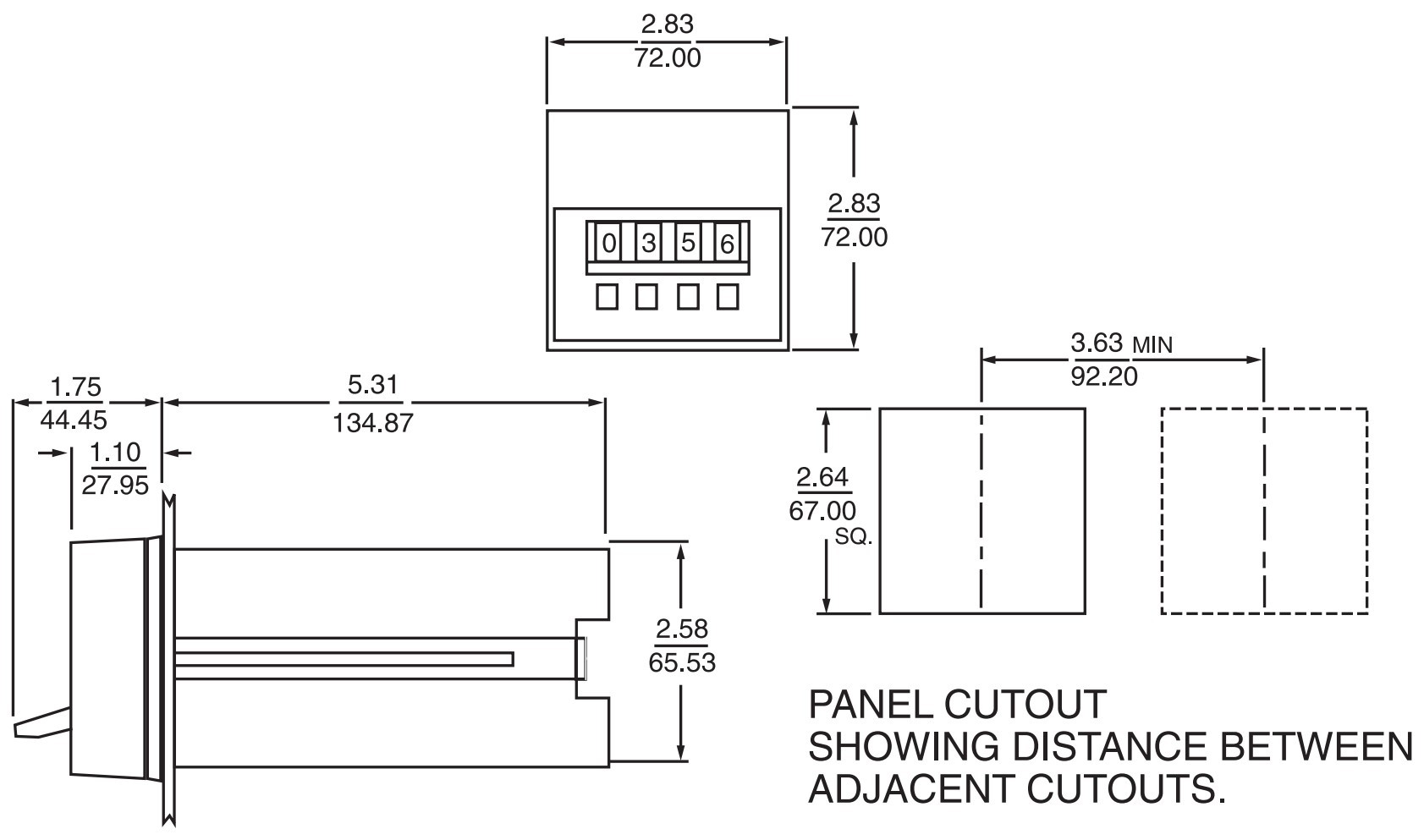 Dimensions