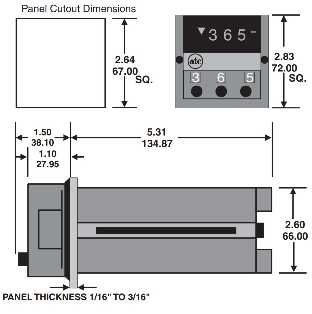 Dimensions