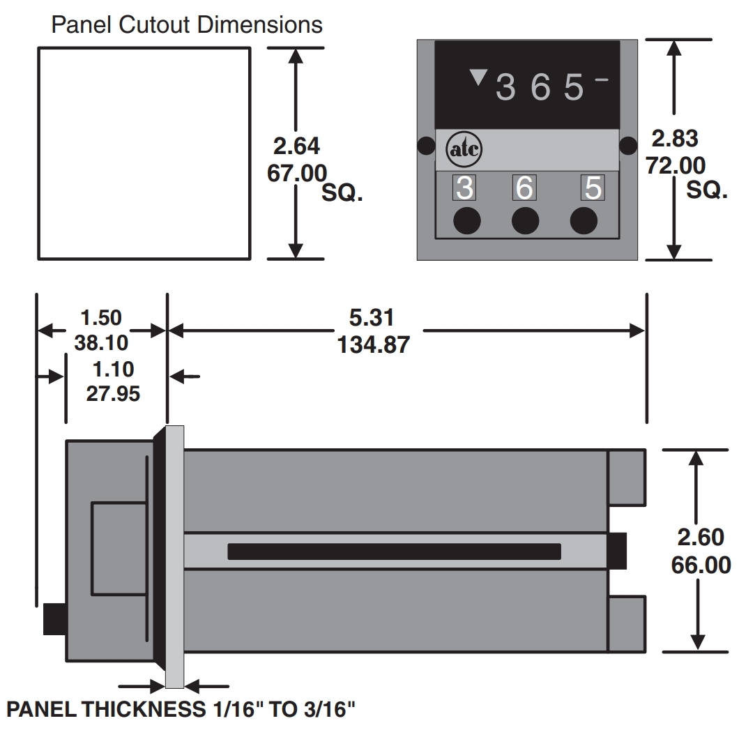 Dimensions