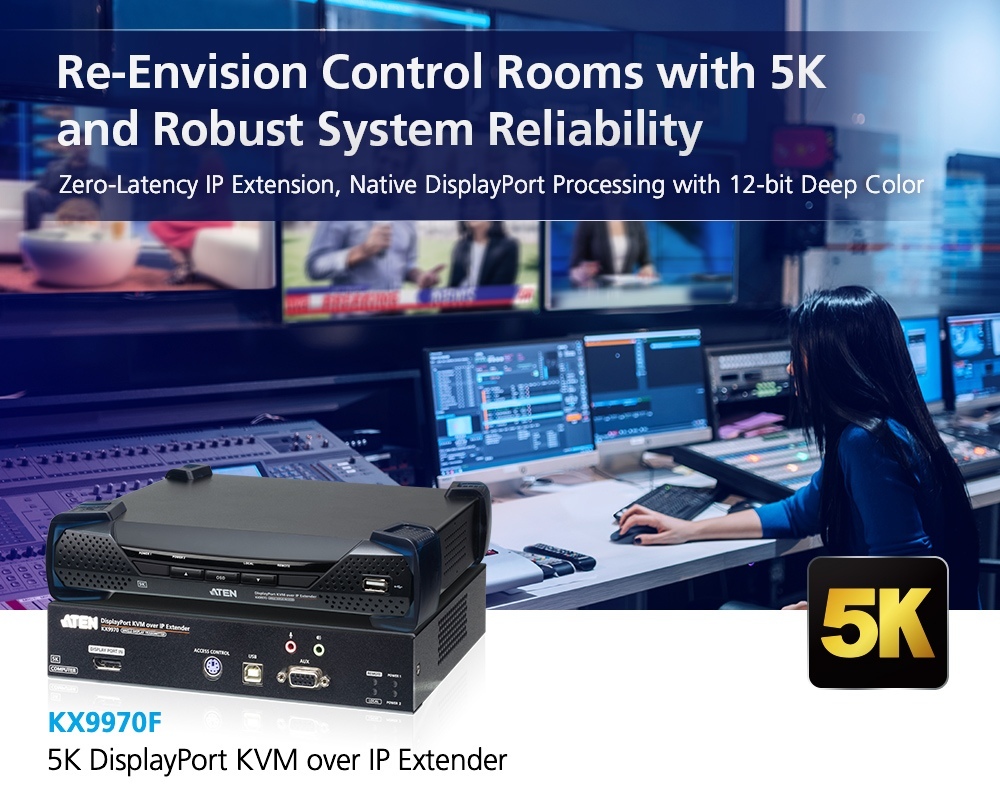 Re-Envision Control Rooms with 5K and Robust System Reliability