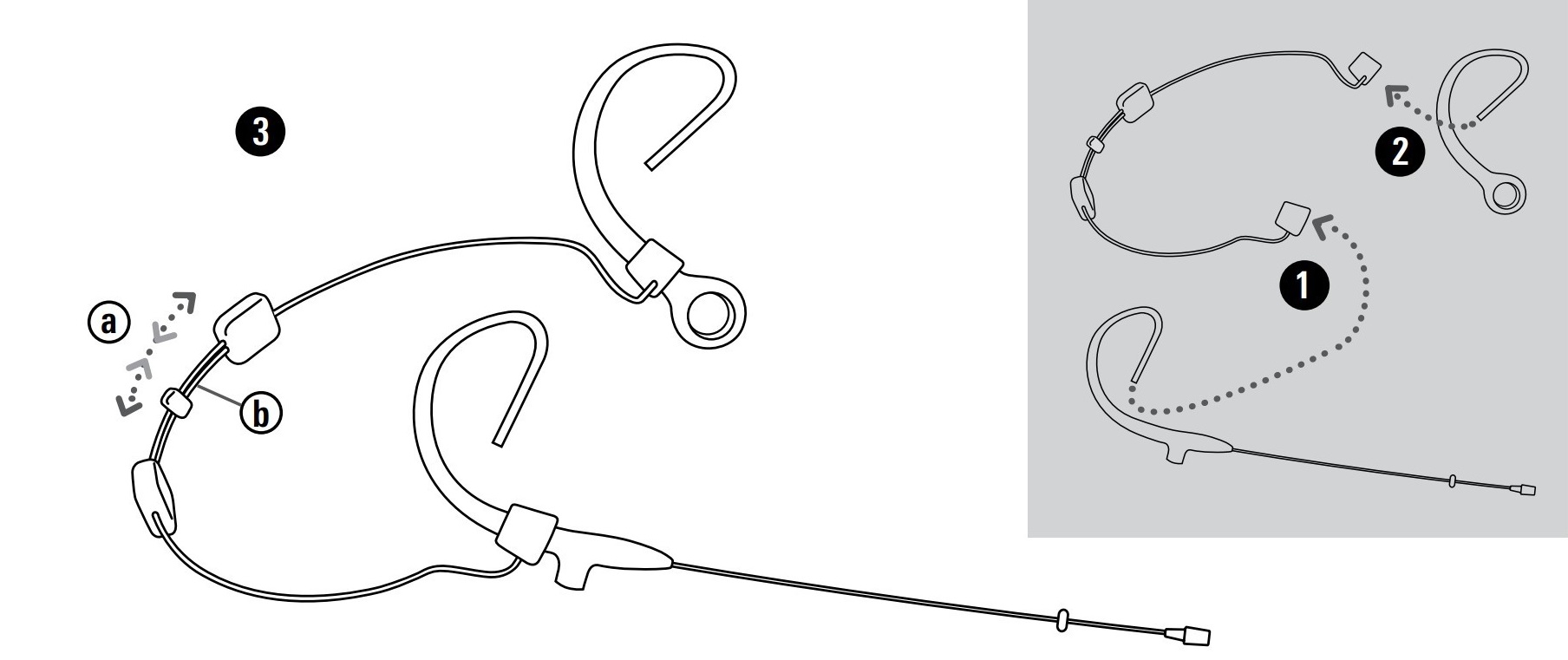 How to use the Dual-Ear Microphone Mount