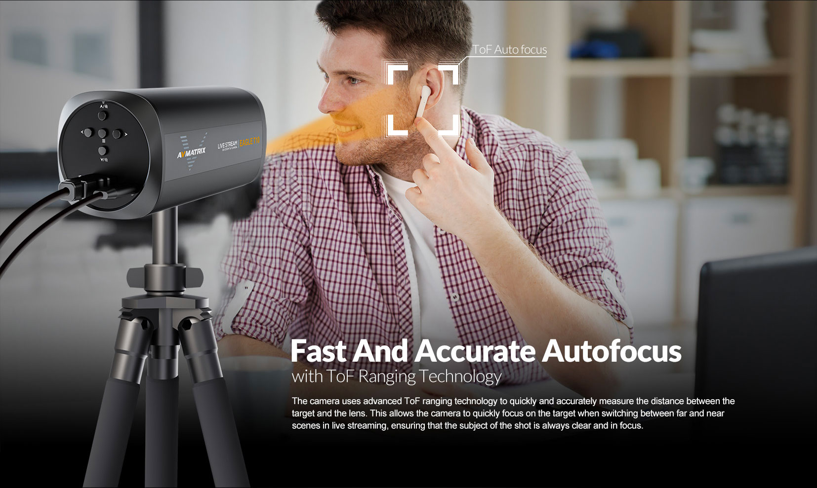 Fast and accurate autofocus with ToF ranging technology