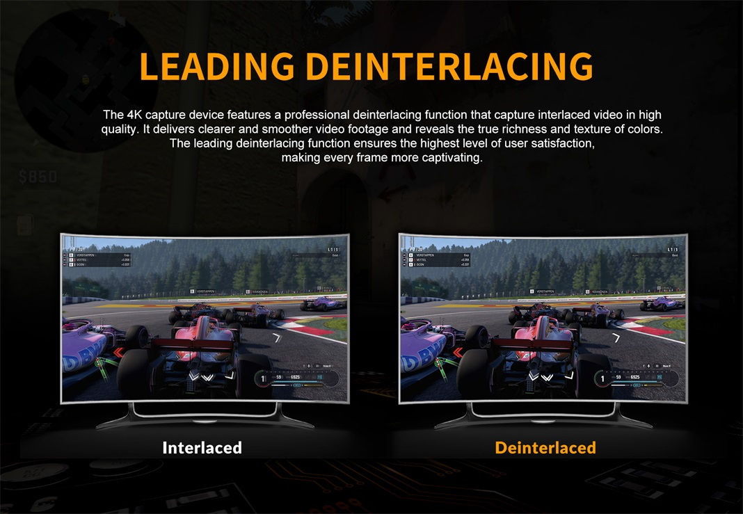 Leading Deinterlacing