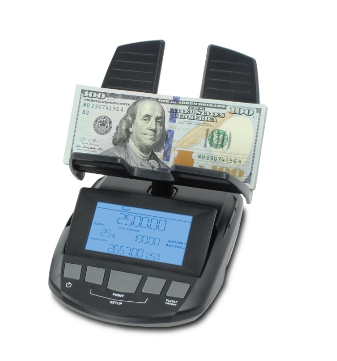 Quickly and Accurately Counts Total Bill Value and Pieces by Weight
