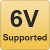 6V Supported