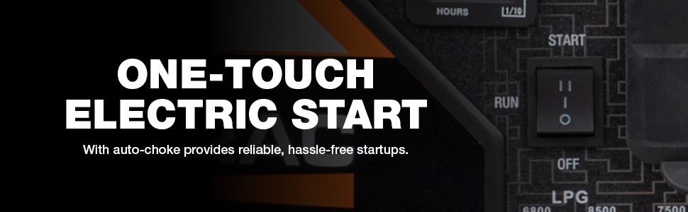 One Touch Electric Start