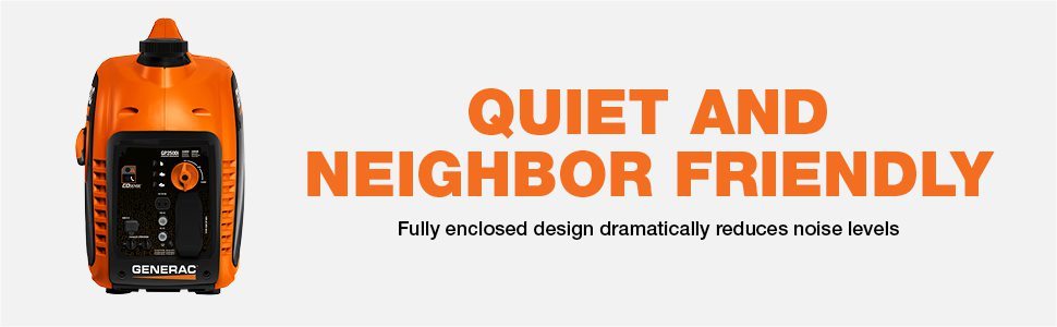 Quiet and Neighbor Friendly