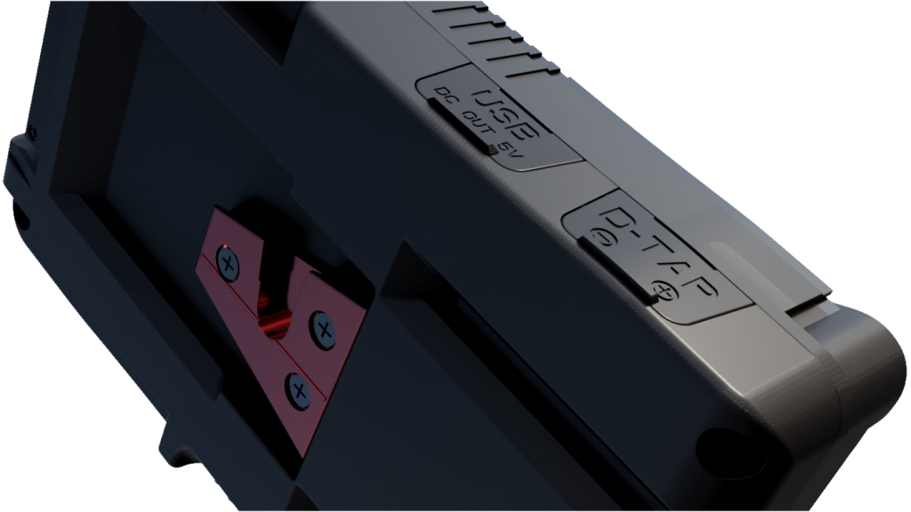 Built-in D-Tap and USB Output Socket