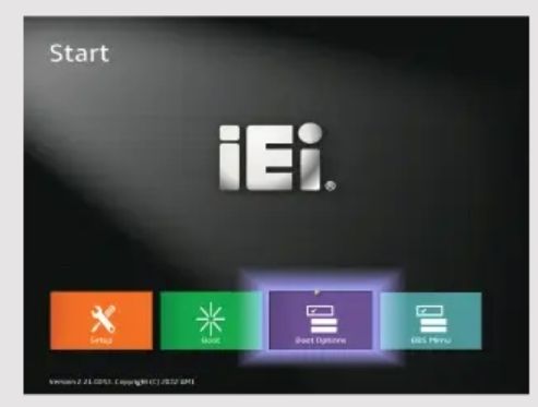 Shortcut to Boot Device Setup