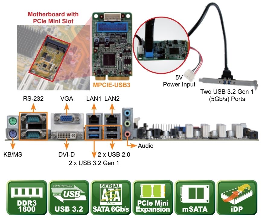Ports and Inputs