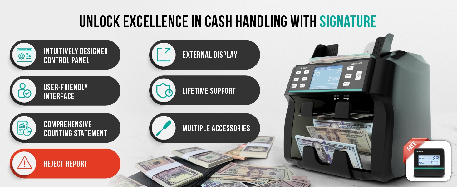 Unlock Excellence in Cash Handling with Signature