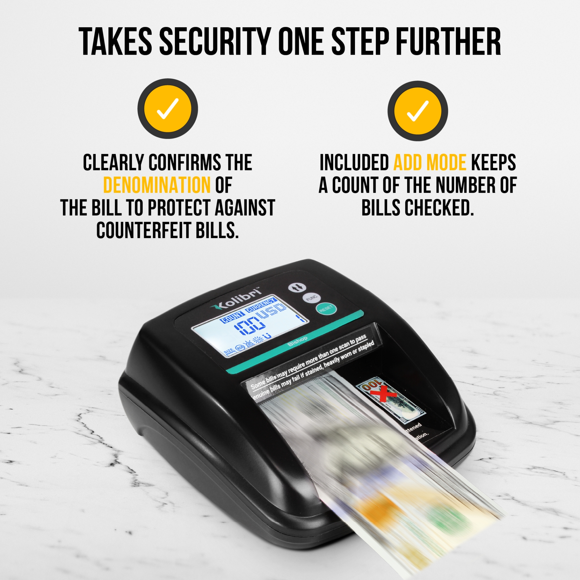 Takes Security One Step Further