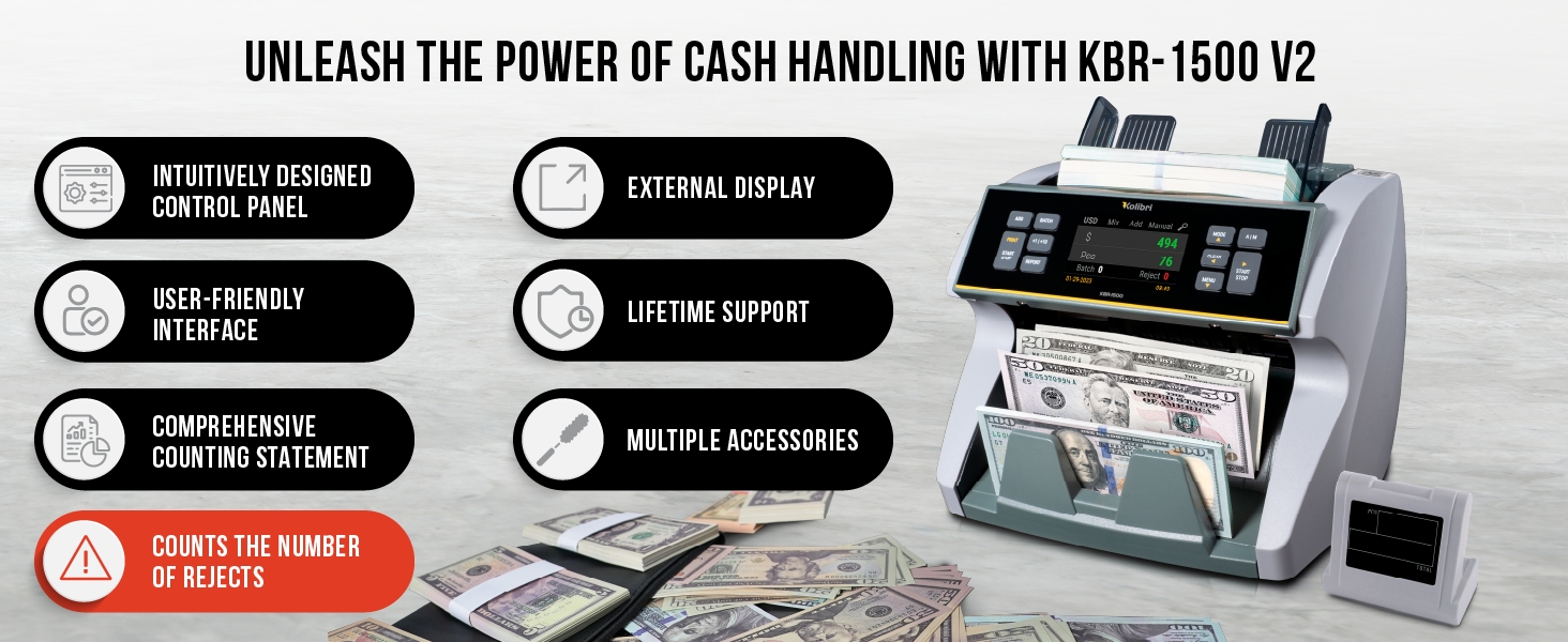 Unleash the Power of Cash Handling with KBR-1500 V2