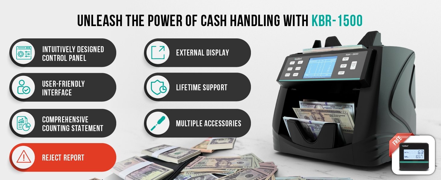 Unleash the Power of Cash Handling with KBR-1500
