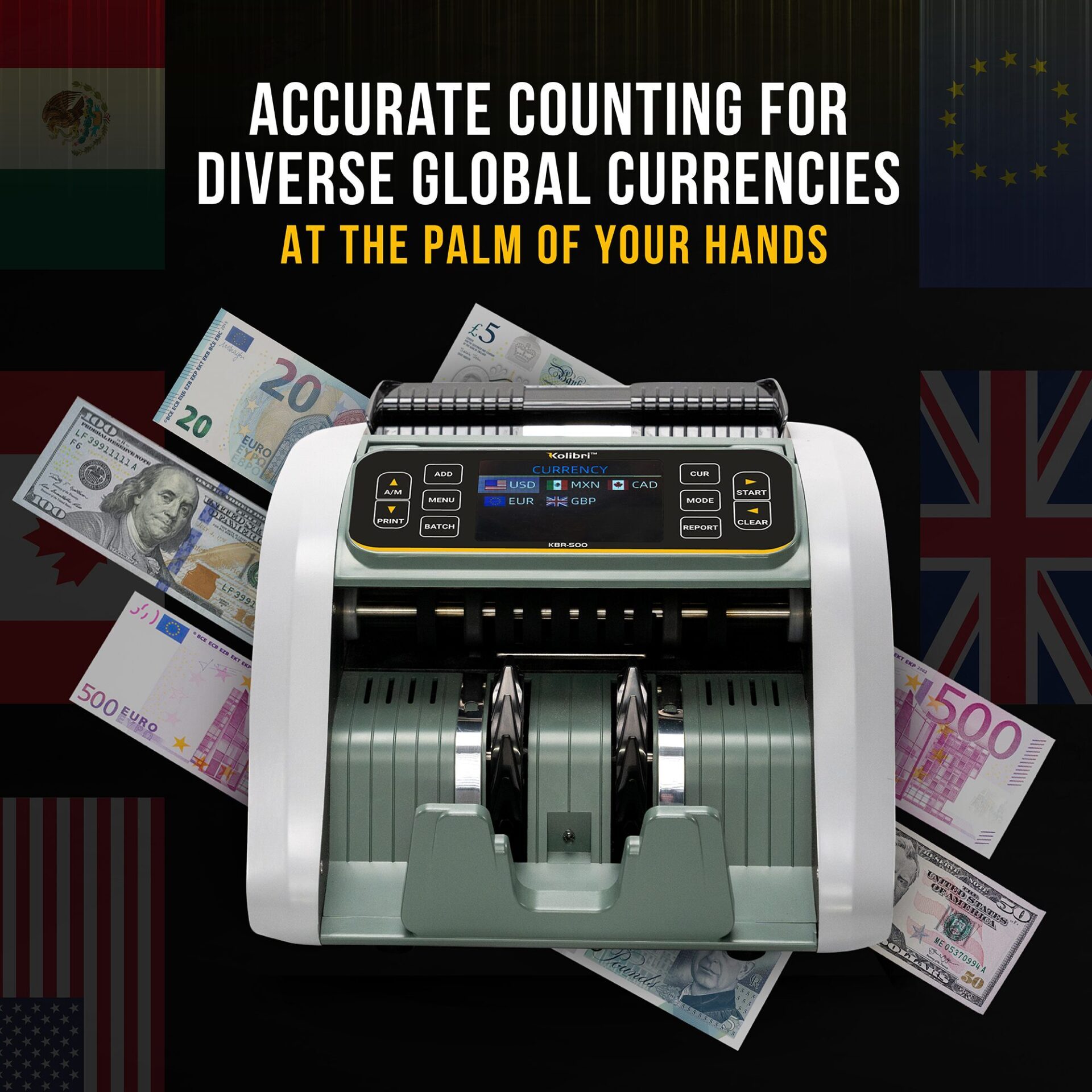 Accurate Counting for Diverse Globsal Currencies at the Palm of Your Hands