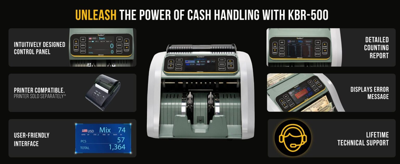 Unleash the Power of Cash Handling with KBR-500