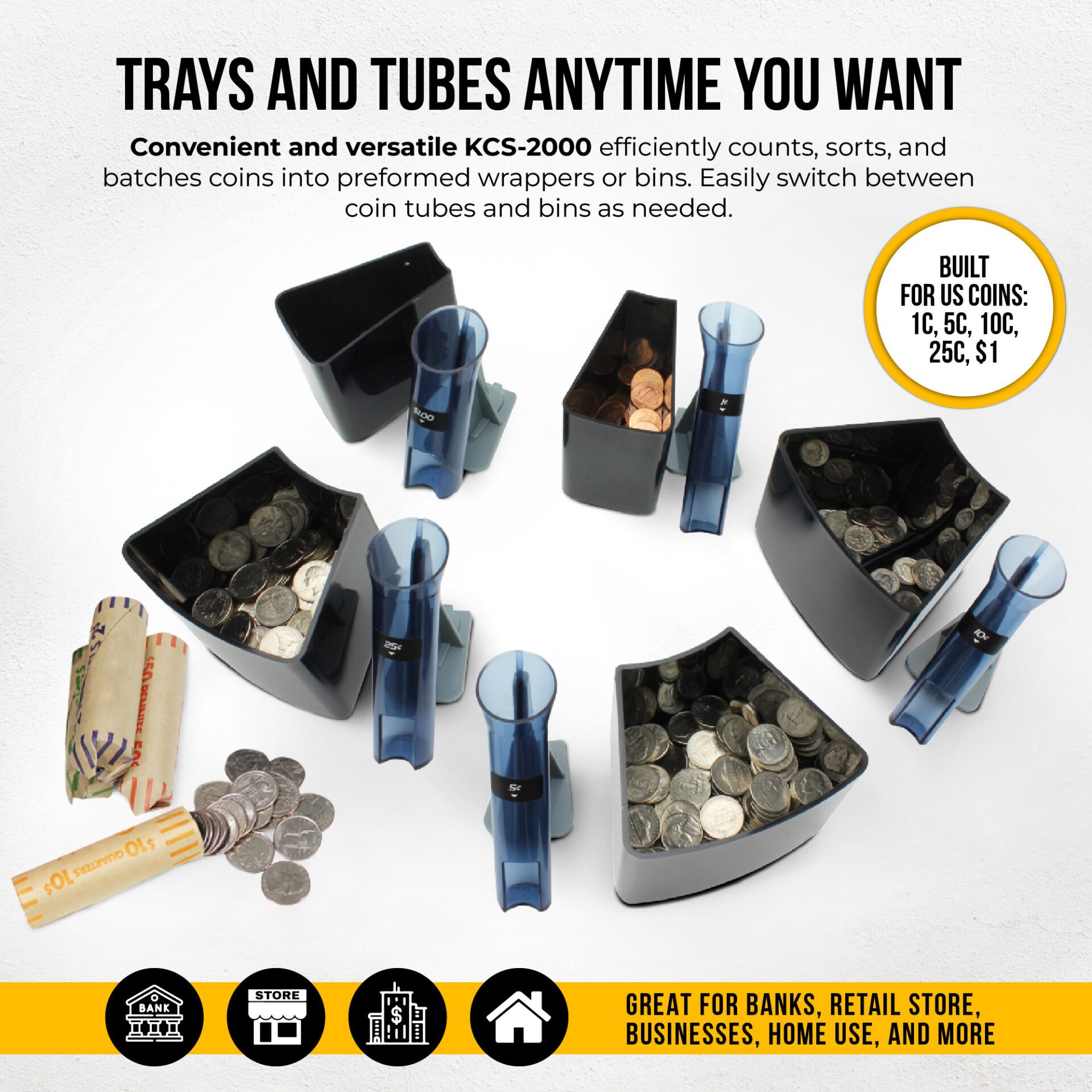 Trays and Tubes Anytime You Want
