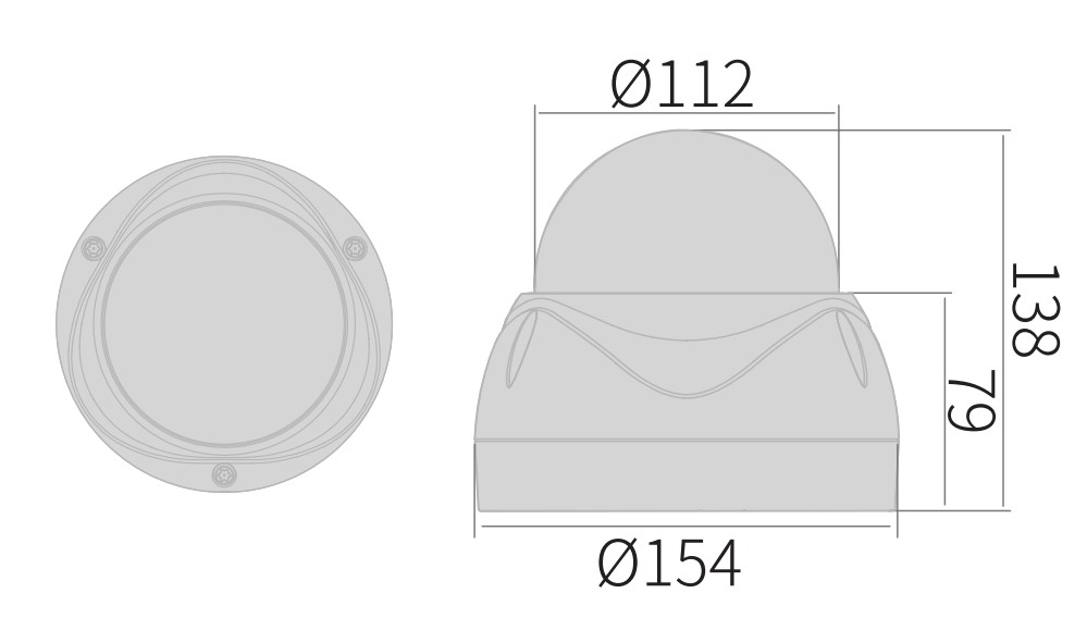 Dimensions: Inches (mm)