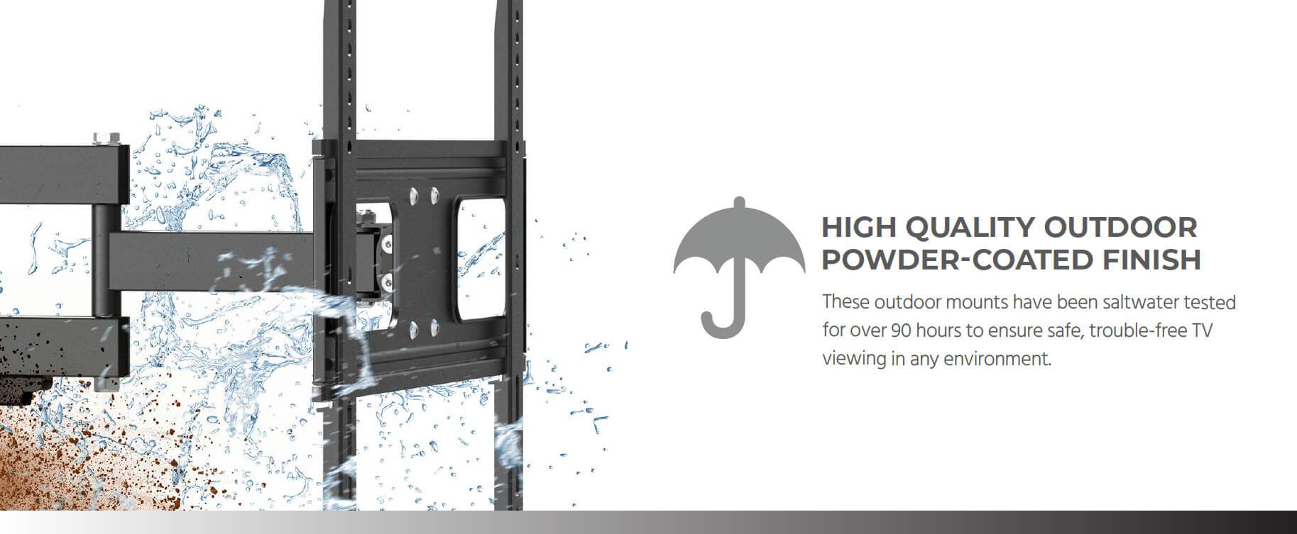 High Quality Outdoor Powder-Coated Finish