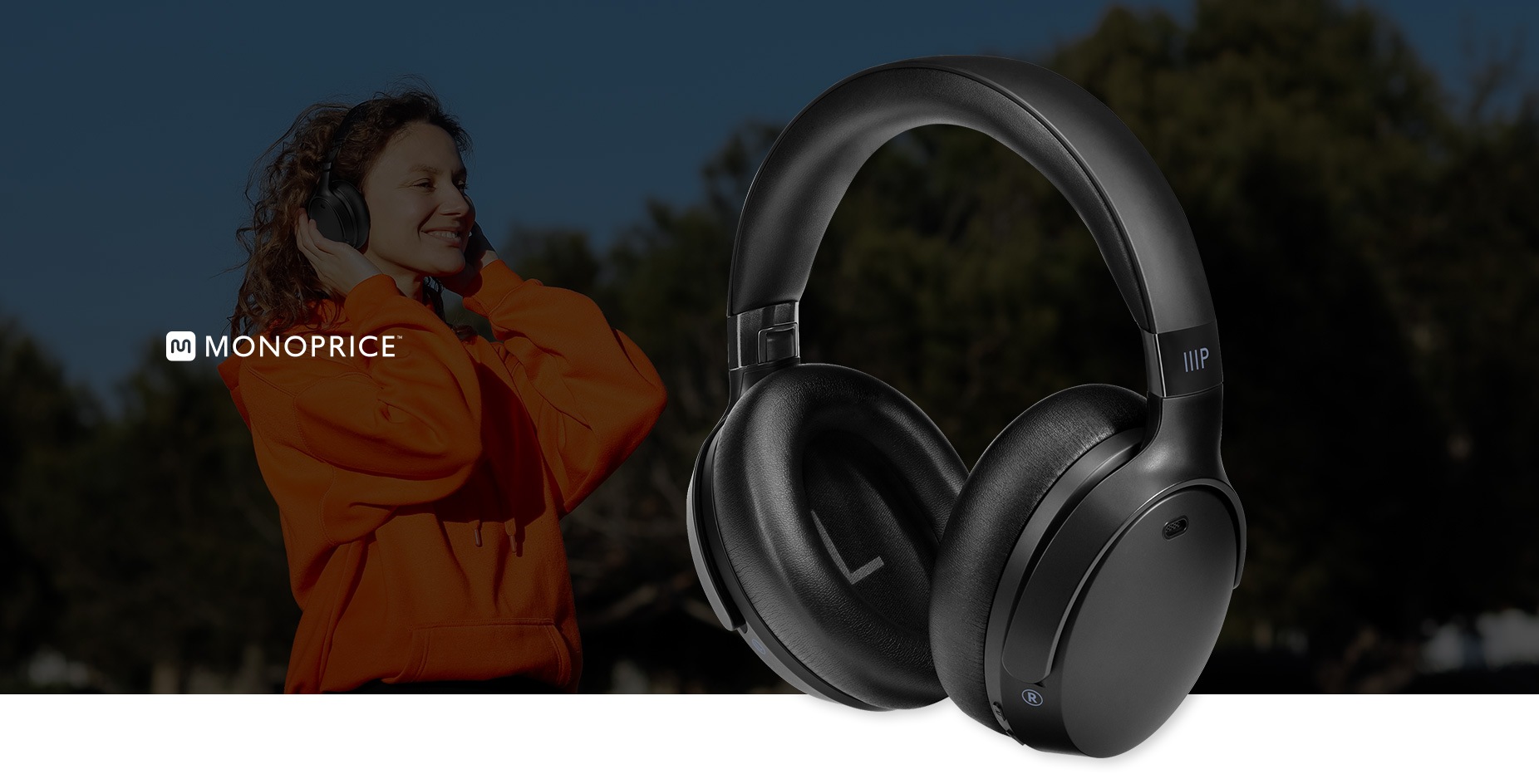 Dual Driver Headphones with Active Noise Cancelling