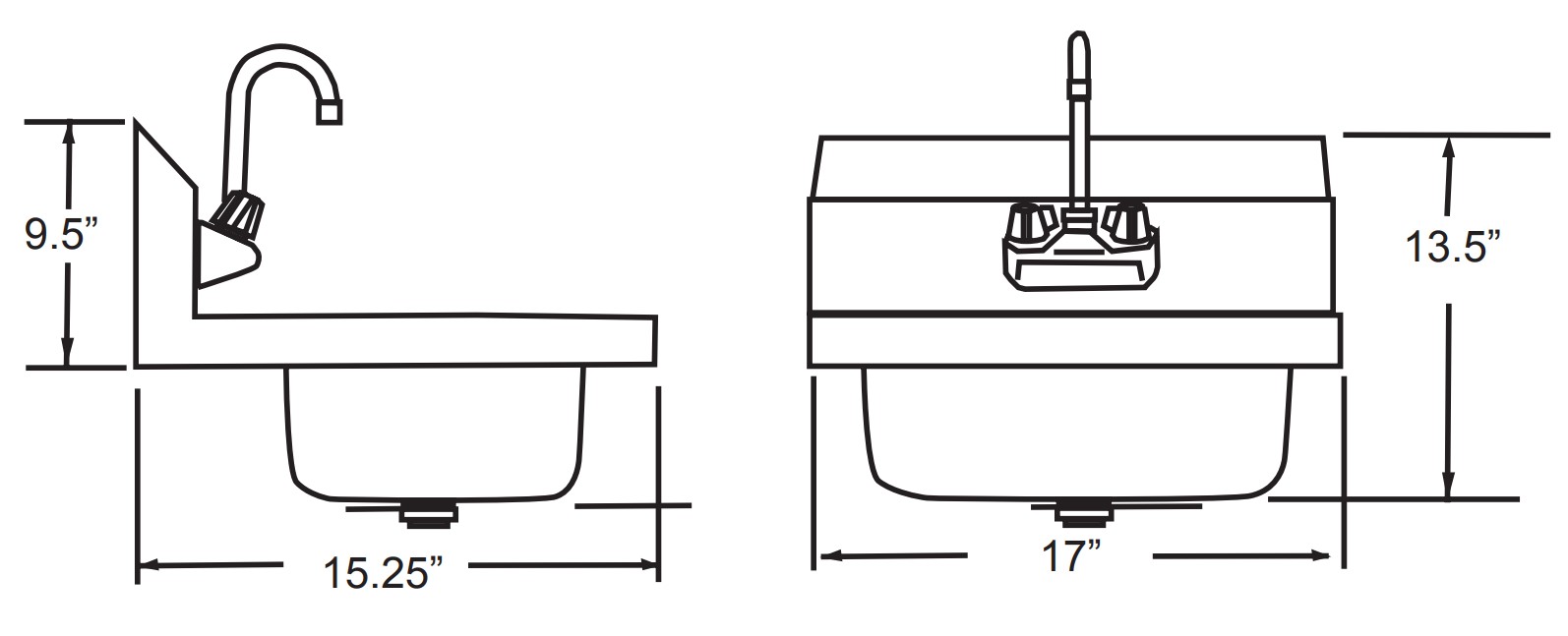 Technical Drawings with Detailed Dimensions