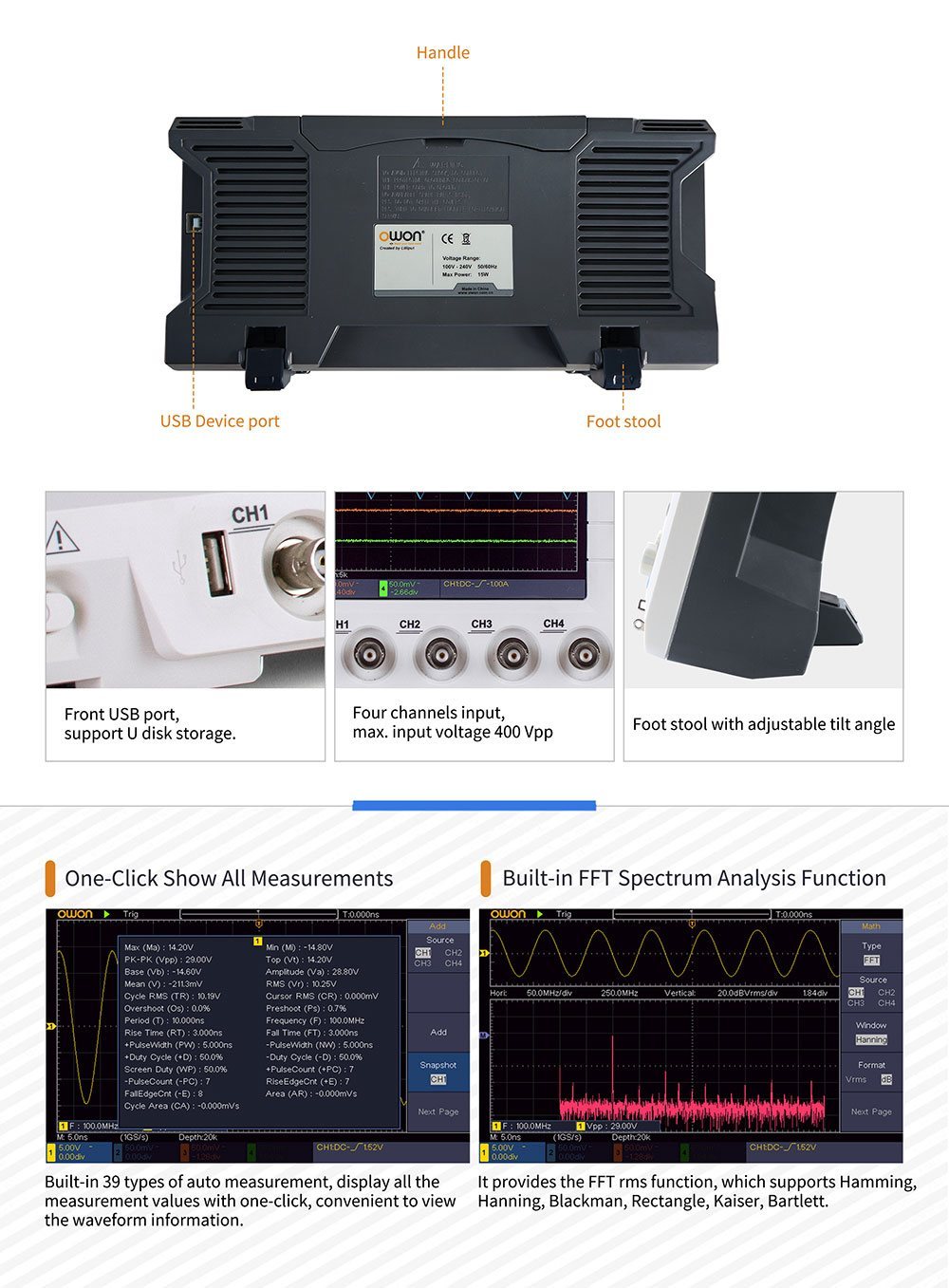 Functions and Measurements