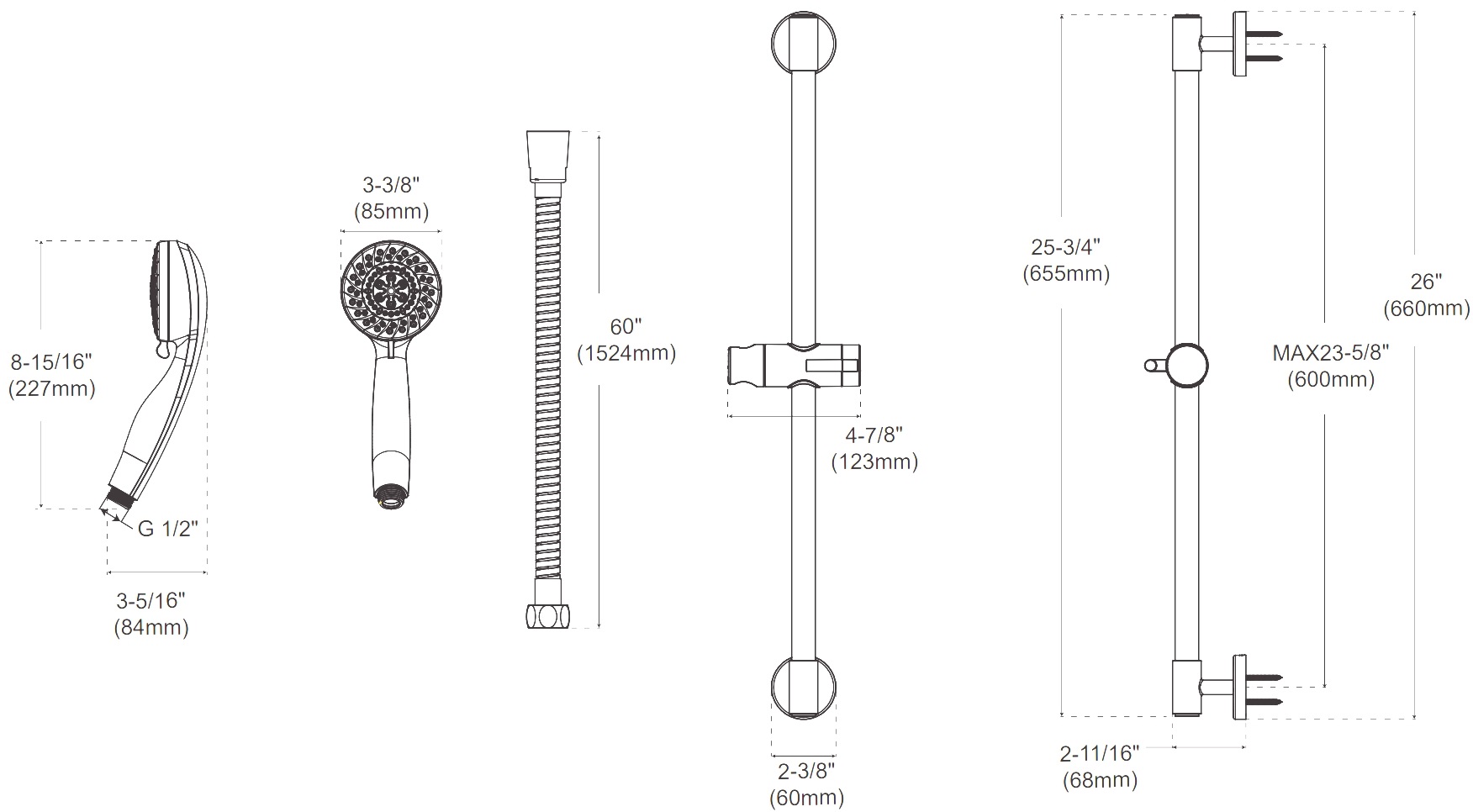 Dimensions