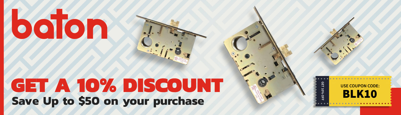 Baton Lock Special Discount!
