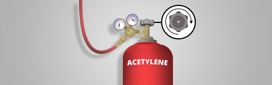 Set Up the Oxy-Acetylene Torch
