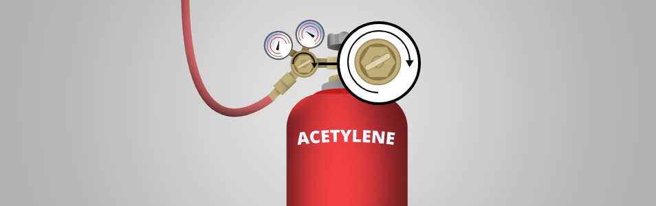 Set Up the Oxy-Acetylene Torch