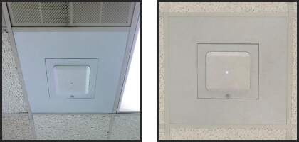 10. Close & relock the access point panel