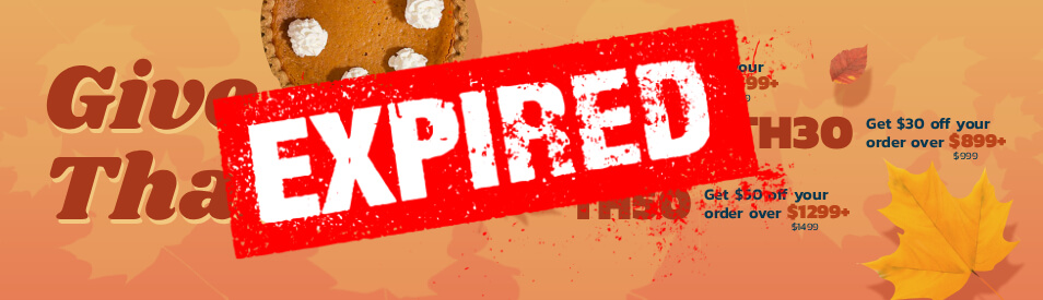 Enjoy Our Thanksgiving Discounts!