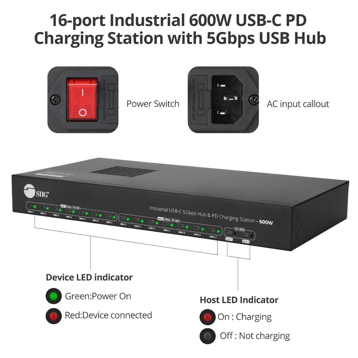 USB-C Charging Station