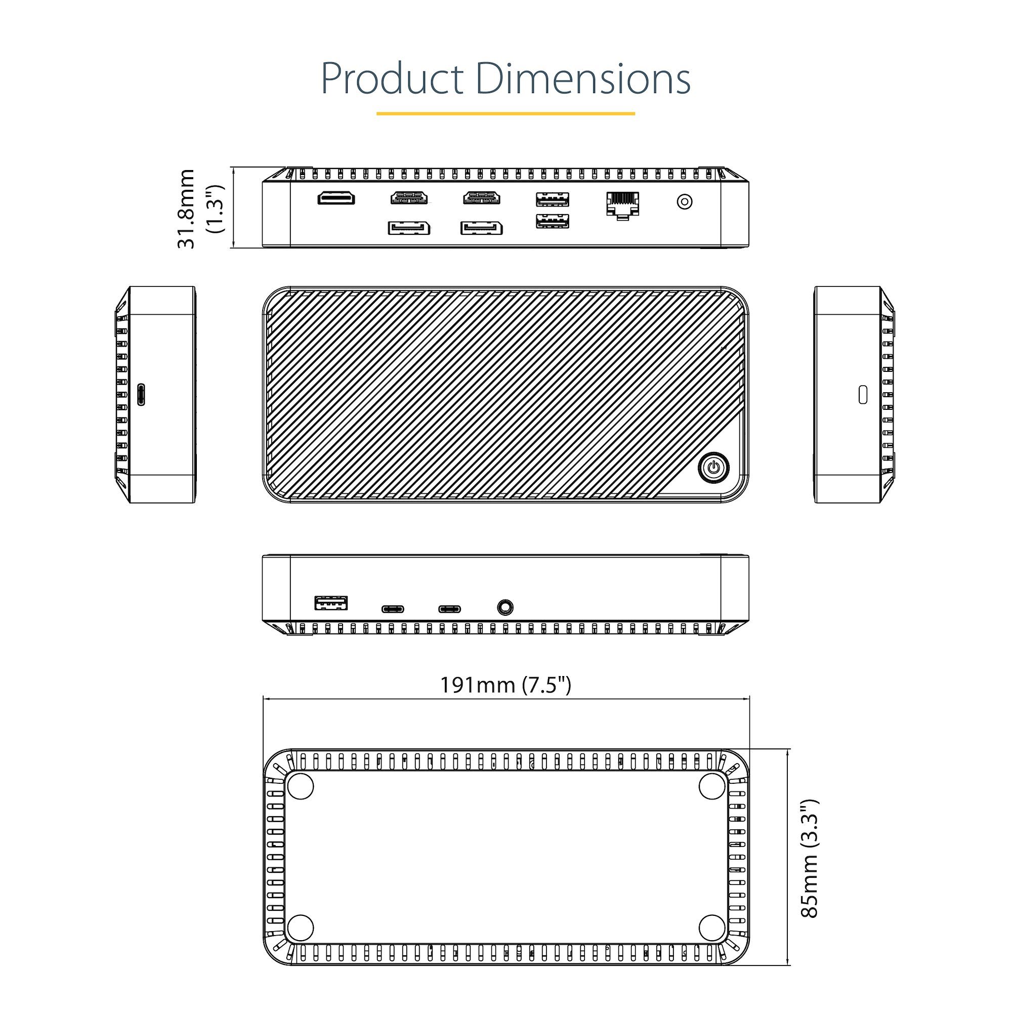 dimensions