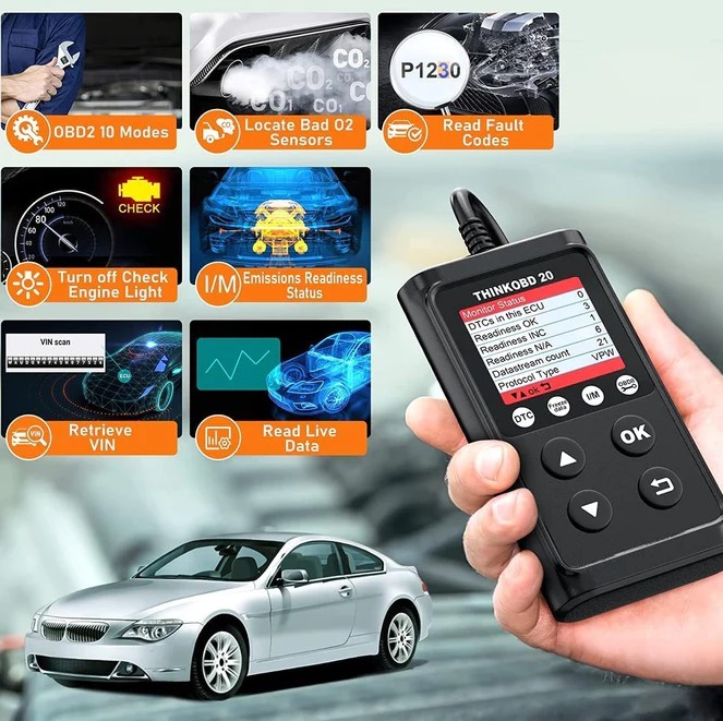 Multifunctional OBD2-EOBD Scan Tool