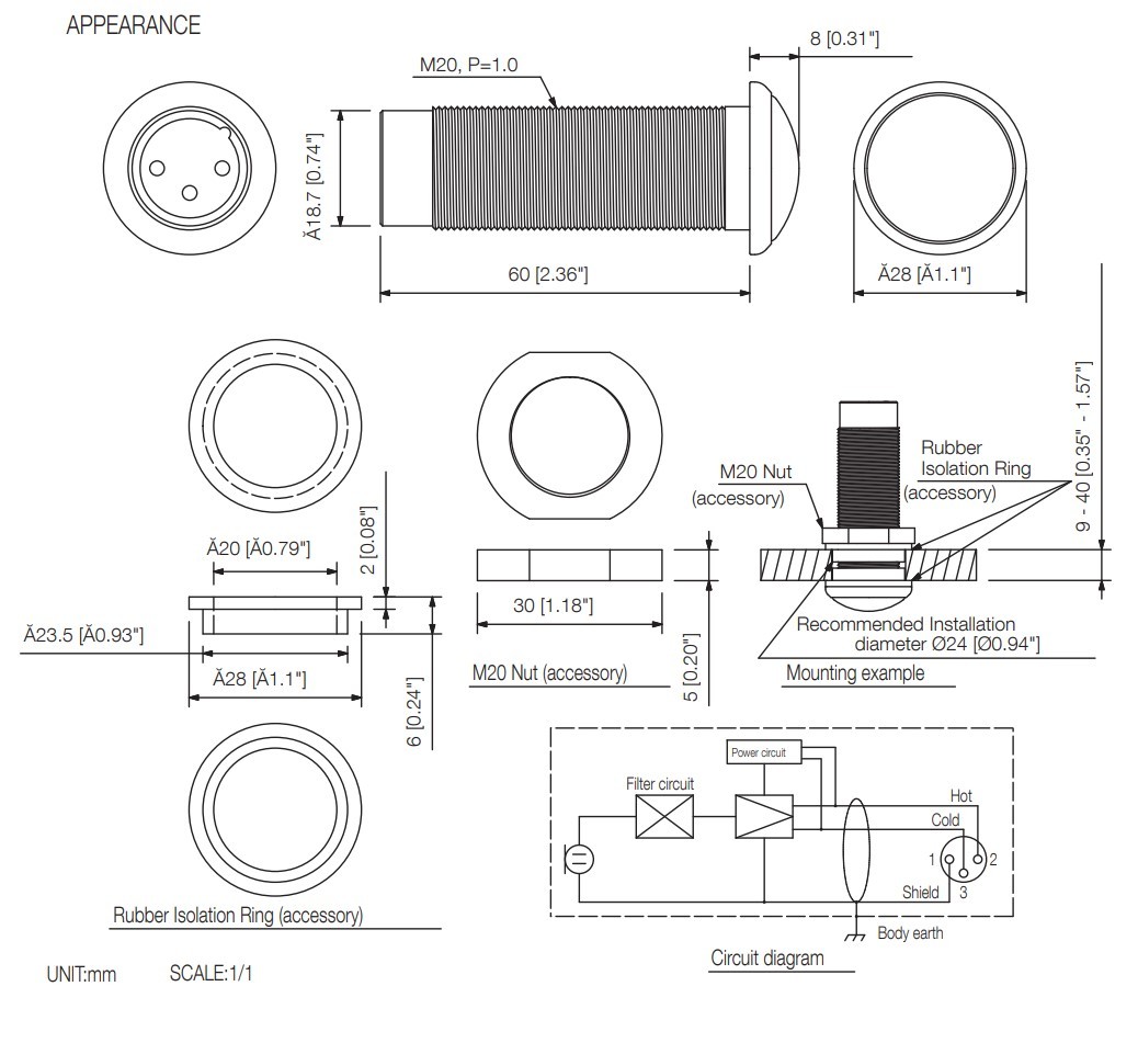 Dimensions