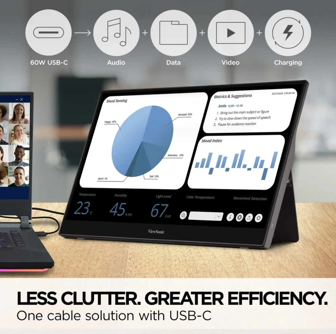 Less Clutter. Greater Efficiency