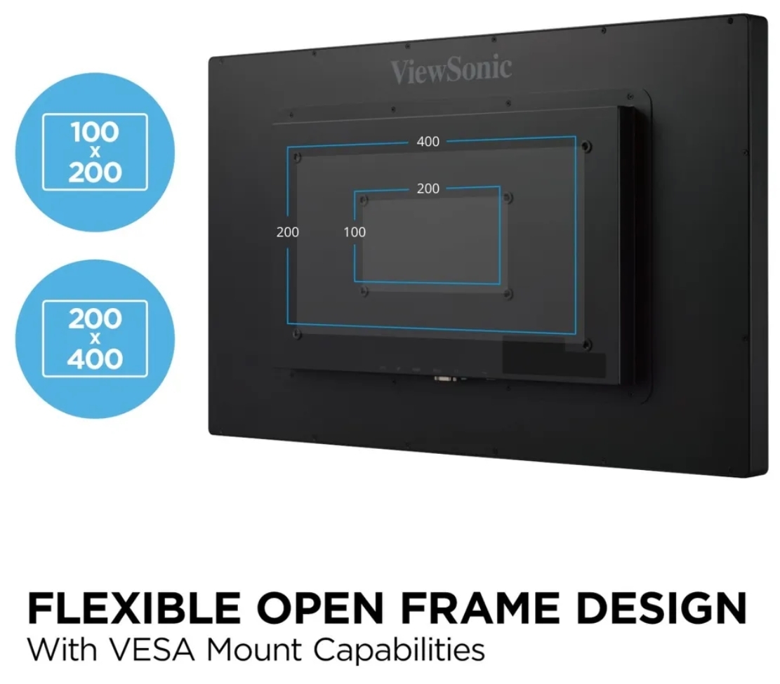 Flexible Open Frame Design