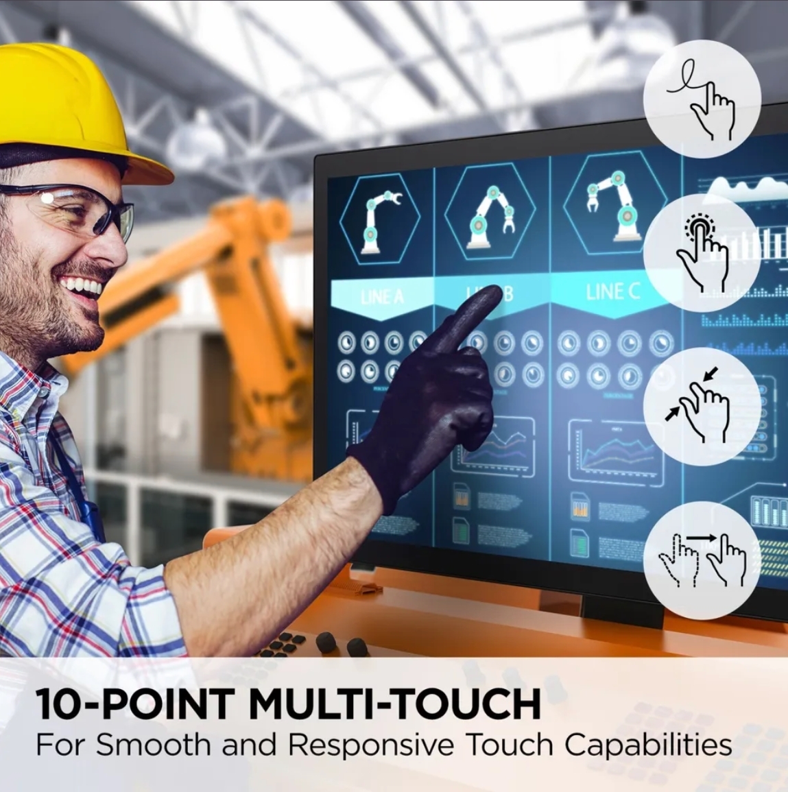 10-Point Multi Touch