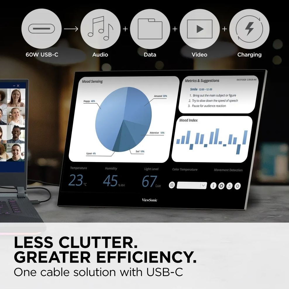 Less Clutter. Greater Efficiency