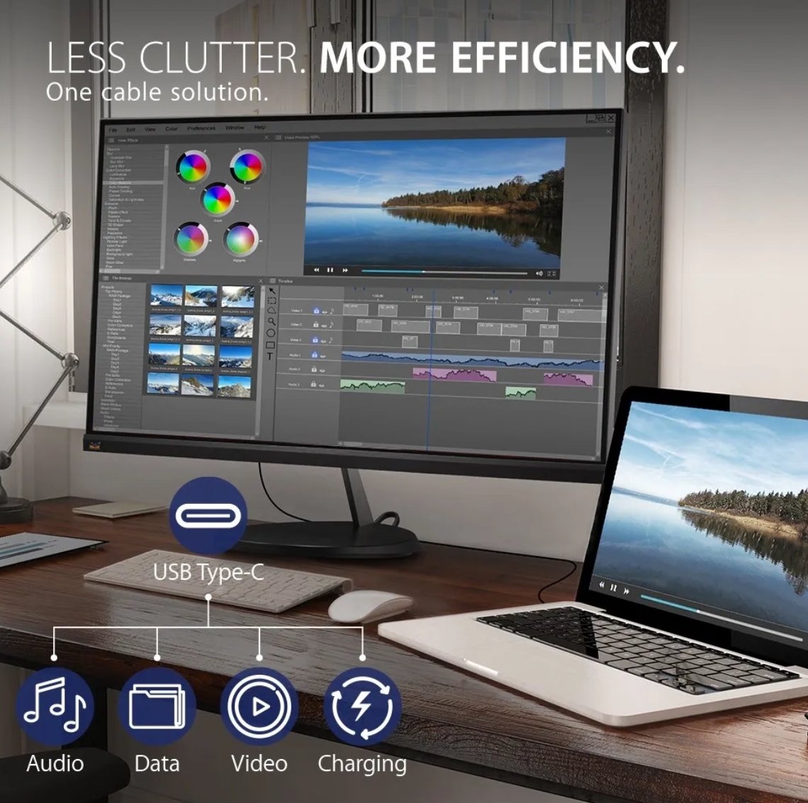 Less Clutter. More Efficiency