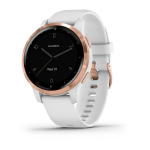 Vivoactive 4S White with Rose Gold Hardware