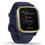 Venu Sq Music Edition GPS Smartwatch, Navy Case