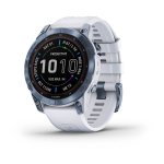 fenix 7 Smart Watch, Mineral Blue with Band_noscript