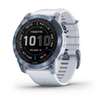 fenix 7X Smart Watch, Mineral Blue with Band_noscript