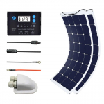 Flexible Solar Panel Kit, Controller, 220W_noscript