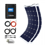 Flexible Solar RV Kit, 220 Watts, 30A MPPT_noscript