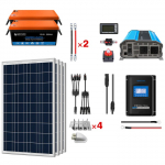 Solar Power Complete System, 400W MPPT40A_noscript