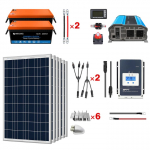 Solar Power Complete System, 600W MPPT50A_noscript